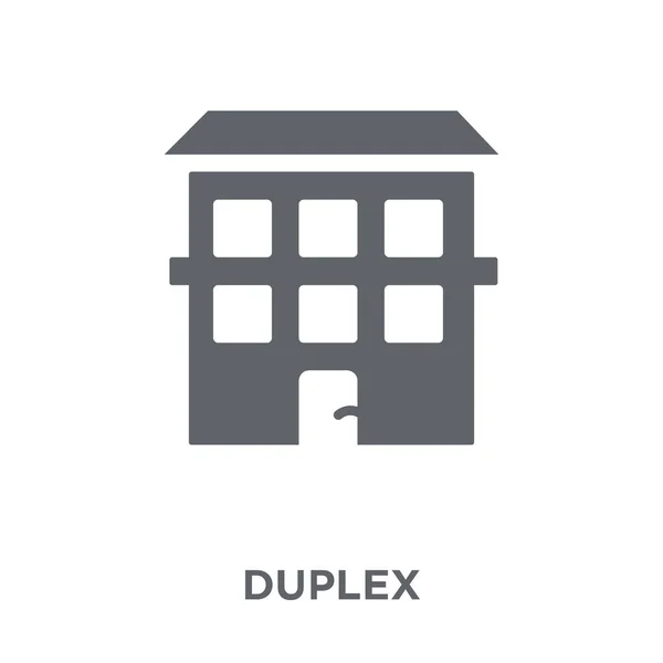 Icône Duplex Concept Design Duplex Collection Illustration Vectorielle Élément Simple — Image vectorielle
