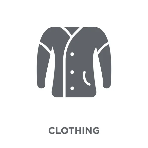 Значок Одежды Концепция Дизайна Одежды Коллекции Sew Простая Векторная Иллюстрация — стоковый вектор