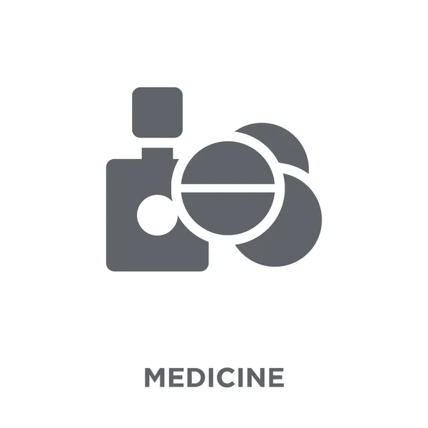 Icono Medicina Concepto Diseño Medicina Colección Ilustración Simple Del Vector — Vector de stock