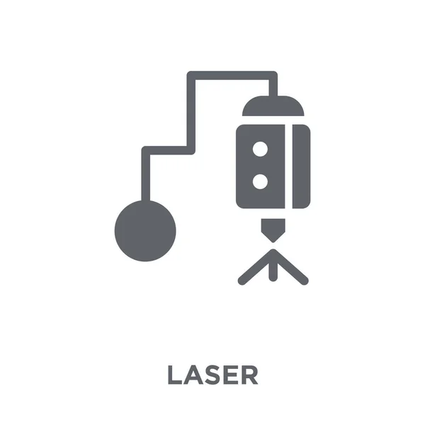 Lazer Simgesi Lazer Tasarım Konsepti Koleksiyonundan Basit Öğe Vektör Çizim — Stok Vektör