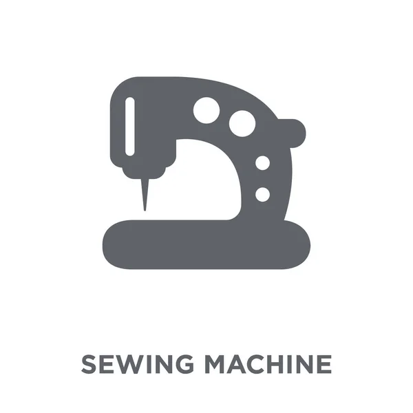 Значок Швейной Машины Концепция Дизайна Швейных Машин Коллекции Простая Векторная — стоковый вектор