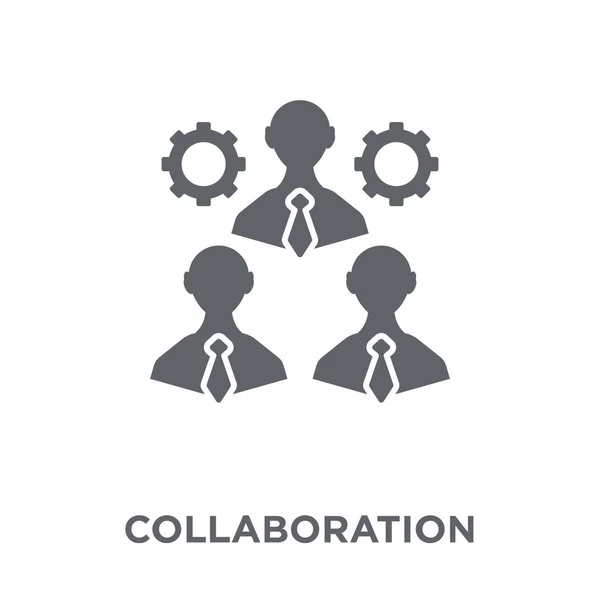Kollaboration Collaboration Design Konzept Aus Der Kollektion Einfache Elementvektorabbildung Auf — Stockvektor