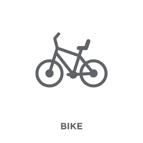 Fahrradsymbol Fahrraddesign Konzept Aus Der Kollektion Einfache Elementvektorabbildung Auf Weißem — Stockvektor