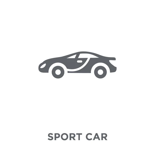 Ícone Carro Esporte Conceito Design Carro Esporte Coleção Transporte Ilustração —  Vetores de Stock