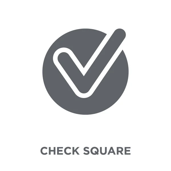 Check Square Icon Check Square Design Concept Webnavigation Collection Simple — Stock Vector