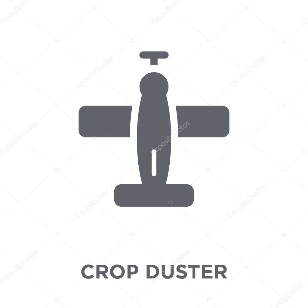 Crop duster icon. crop duster design concept from Transportation collection. Simple element vector illustration on white background.