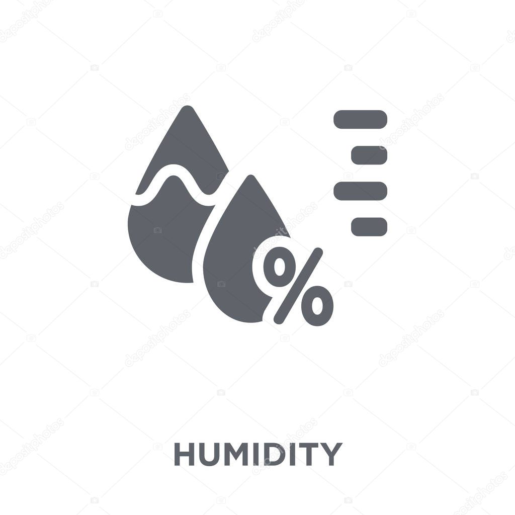 Humidity icon. Humidity design concept from  collection. Simple element vector illustration on white background.