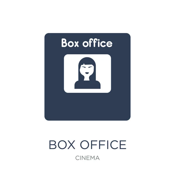 box office icon. Trendy flat vector box office icon on white background from Cinema collection, vector illustration can be use for web and mobile, eps10