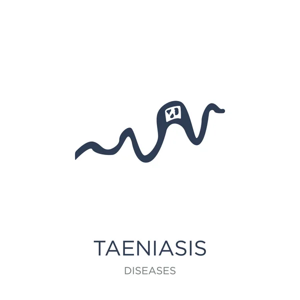 Taeniasis 아이콘입니다 모바일 Eps10에 사용할 컬렉션 일러스트 션에서에서 바탕에 Taeniasis — 스톡 벡터