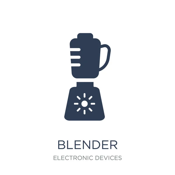 Blender Symbol Trendige Flache Vektor Blender Symbol Auf Weißem Hintergrund — Stockvektor