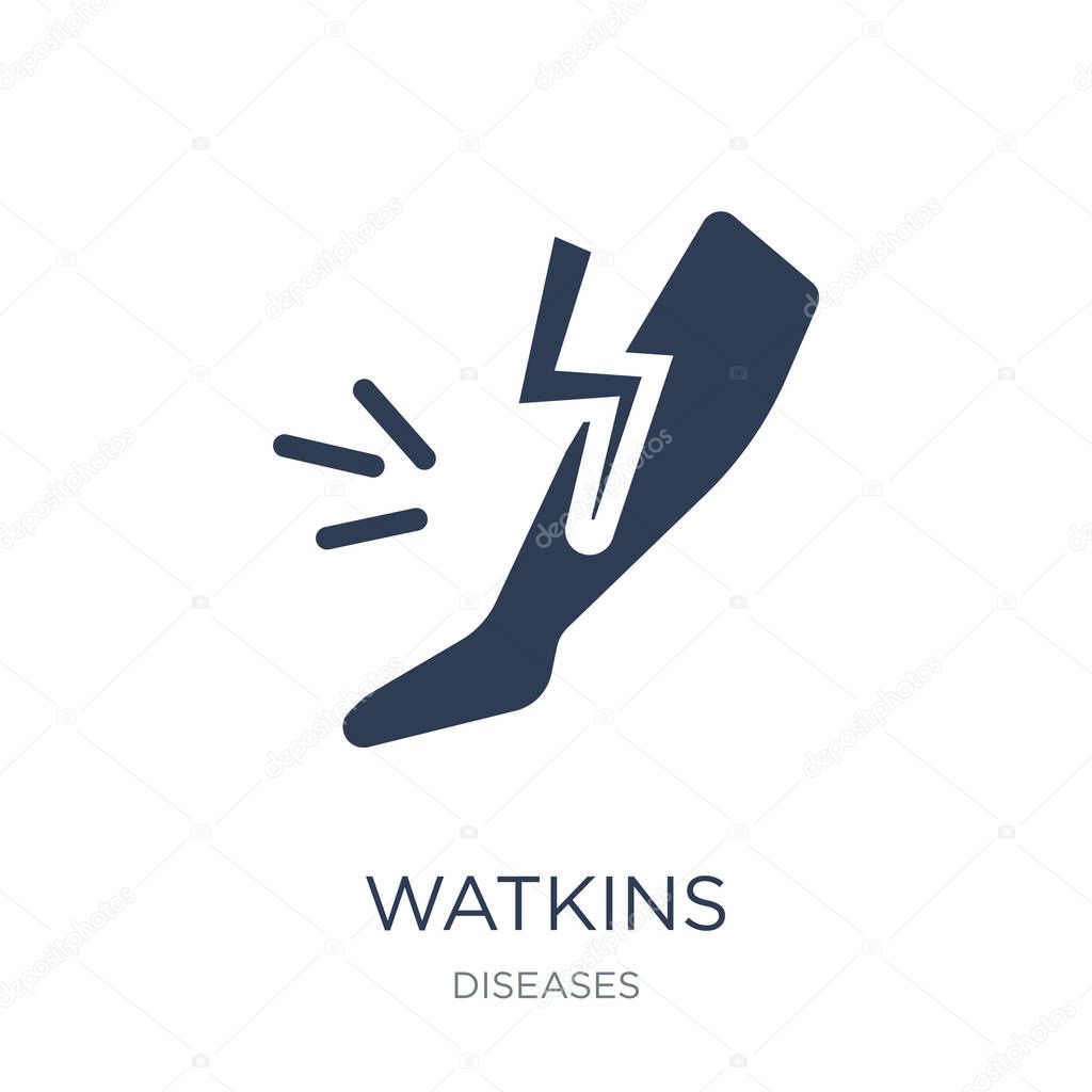 Watkins icon. Trendy flat vector Watkins icon on white background from Diseases collection, vector illustration can be use for web and mobile, eps10