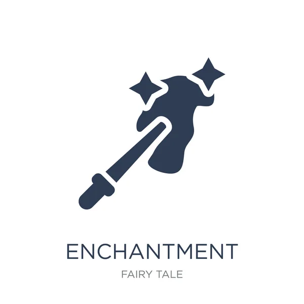 Enchantment Icon Trendy Flat Vector Enchantment Icon White Background Fairy — Stock Vector