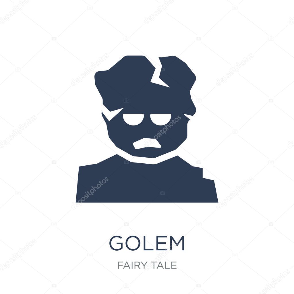 Golem icon. Trendy flat vector Golem icon on white background from Fairy Tale collection, vector illustration can be use for web and mobile, eps10
