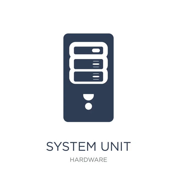 System Unit icon. Trendy flat vector System Unit icon on white background from hardware collection, vector illustration can be use for web and mobile, eps10