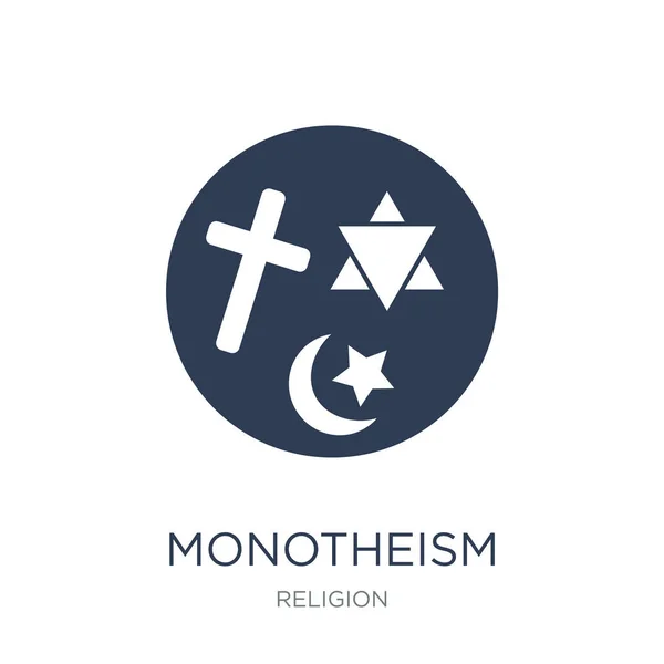 Ікона Монотеїзму Модна Плоска Векторна Іконка Монотеїзму Білому Тлі Колекції — стоковий вектор