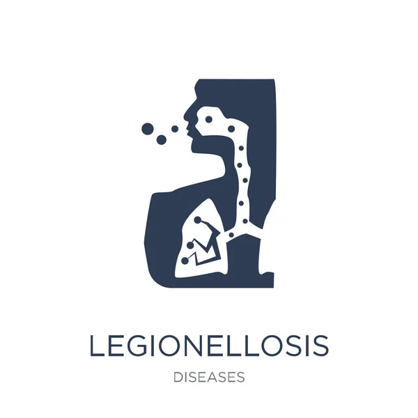 Legionellosis 아이콘입니다 모바일 Eps10에 사용할 Legionellosis 아이콘 컬렉션 일러스트 션에서에서 — 스톡 벡터