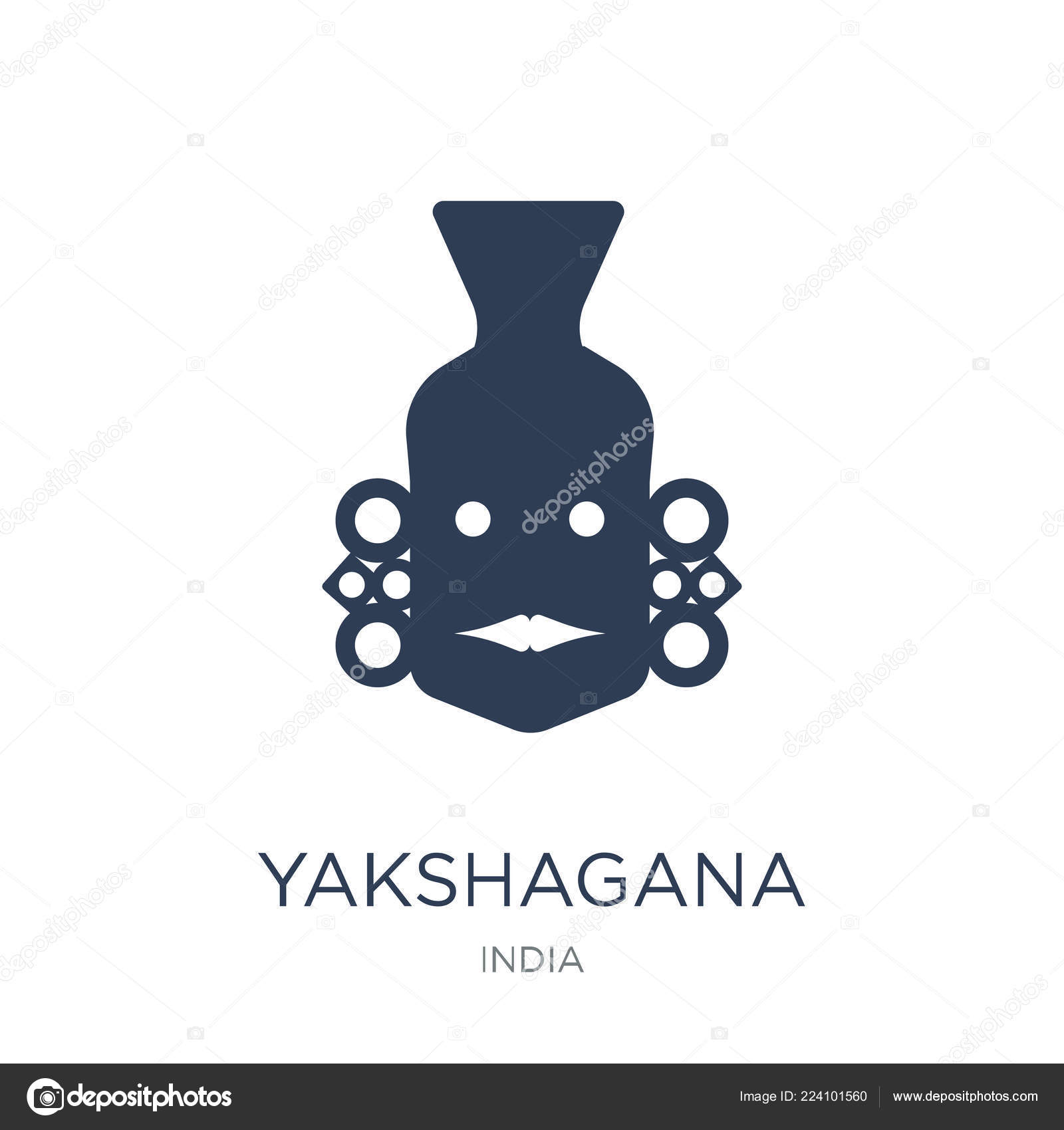 Yakshagana Vector Art Stock Images | Depositphotos
