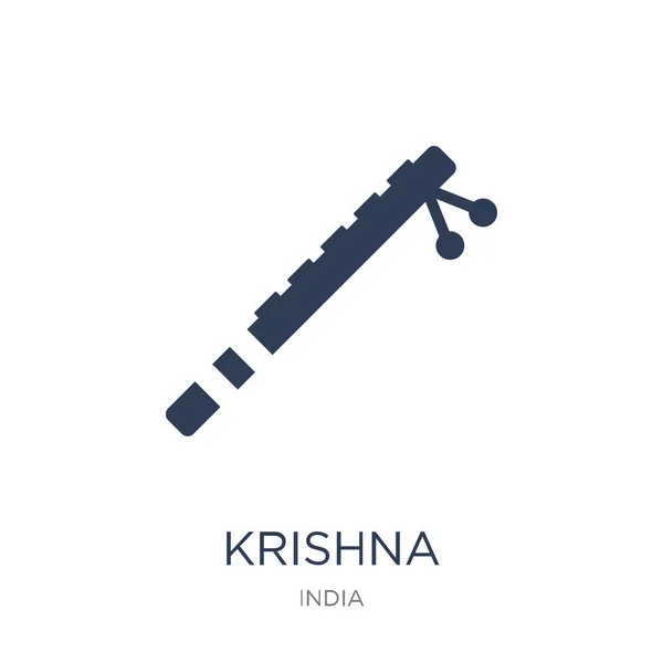 Krishna icon. Trendy flat vector Krishna icon on white background from india collection, vector illustration can be use for web and mobile, eps10