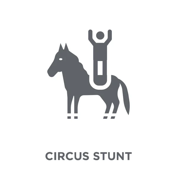 Icono Truco Circo Concepto Diseño Acrobacias Circus Colección Circus Ilustración — Vector de stock