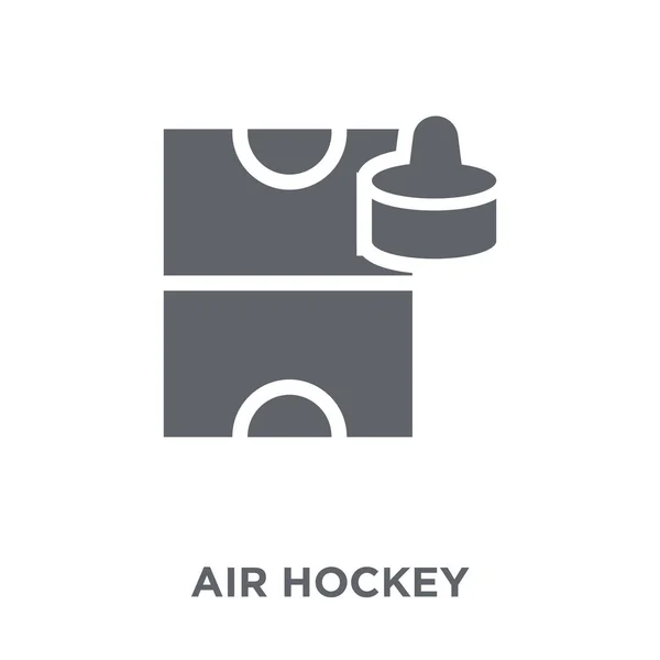 Air Hockey Icon Air Hockey Design Concept Arcade Collection Simple — Stock Vector