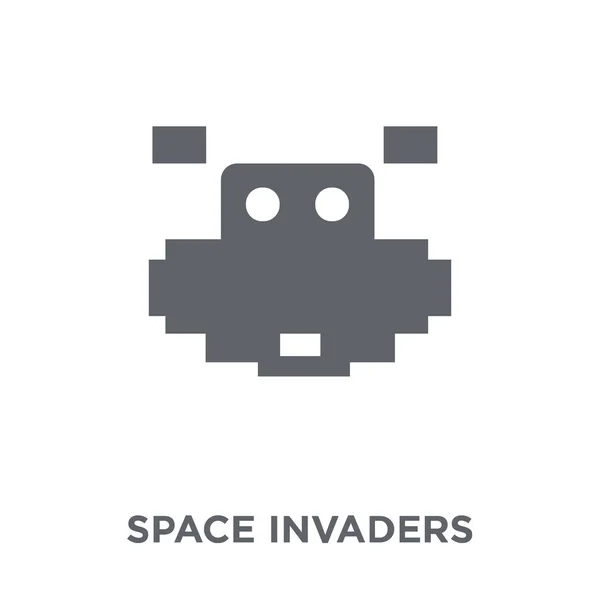 Space Invaders Ikona Space Invaders Designconcept Arcade Kolekce Jednoduchý Prvek — Stockový vektor