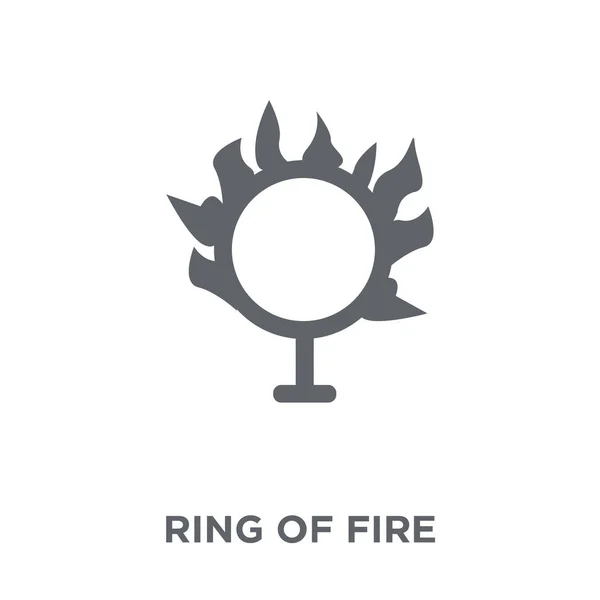 Ring of fire icon. Ring of fire design concept from Circus collection. Simple element vector illustration on white background.