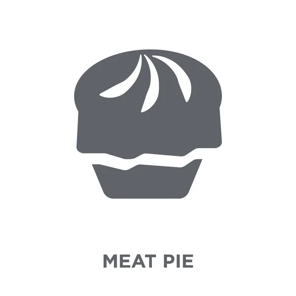 Hús Pite Ikonra Hús Pite Koncepció Ausztrália Gyűjteményből Egyszerű Elem — Stock Vector