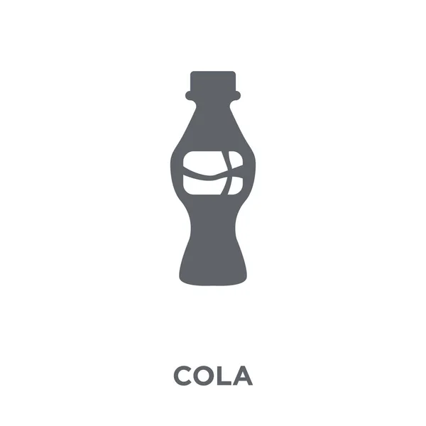 Cola Icon Cola Design Concept Drinks Collection Simple Element Vector — Stock Vector
