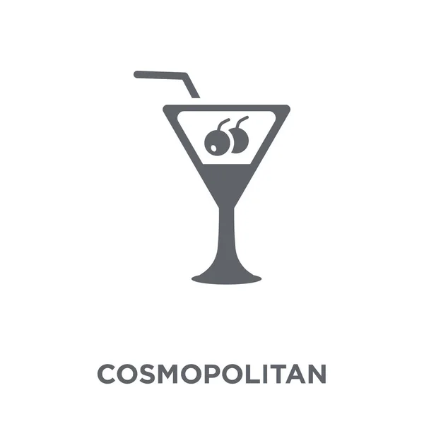 Cosmopolitan Icon Cosmopolitan Design Concept Drinks Collection Simple Element Vector — Stock Vector