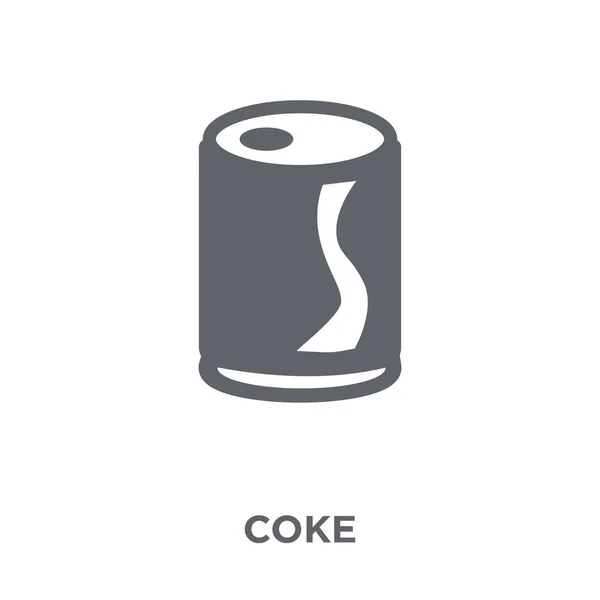 Coke Icon Coke Design Concept Drinks Collection Simple Element Vector — Stock Vector