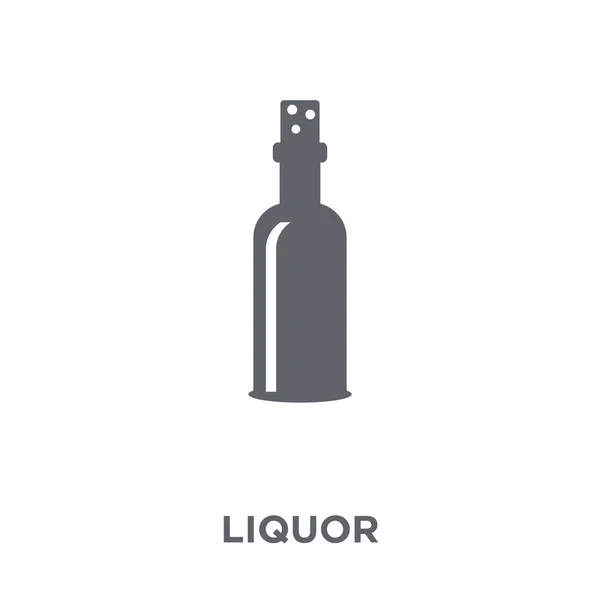 酒のアイコン お酒ドリンク コレクションからデザイン コンセプト 白い背景の上の単純な要素ベクトル図 — ストックベクタ