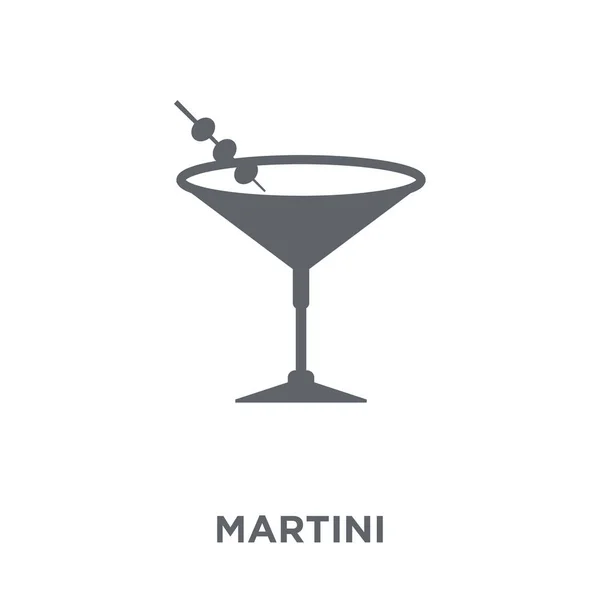 Martini Icon Martini Design Concept Drinks Collection Simple Element Vector — Stock Vector