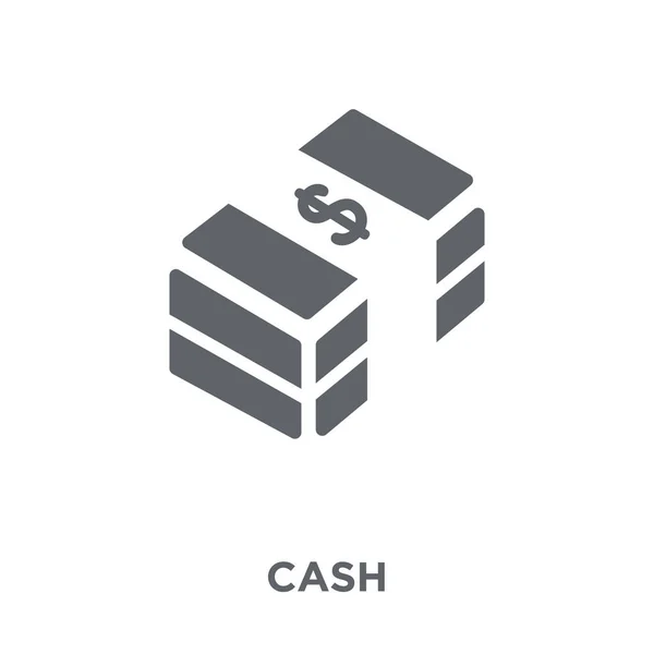 Cash Icon Cash Design Concept Collection Simple Element Vector Illustration — Stock Vector