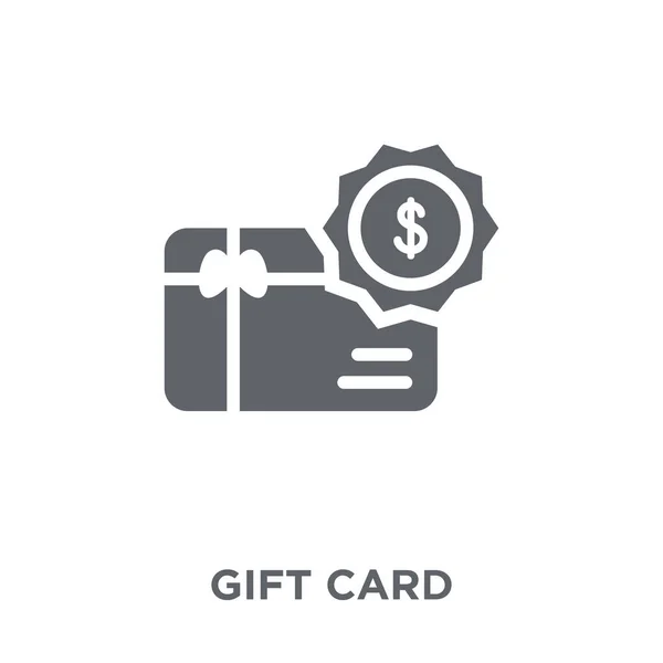 Εικονίδιο Της Κάρτας Δώρο Δώρο Ιδέα Σχεδιασμού Κάρτα Από Συλλογή — Διανυσματικό Αρχείο