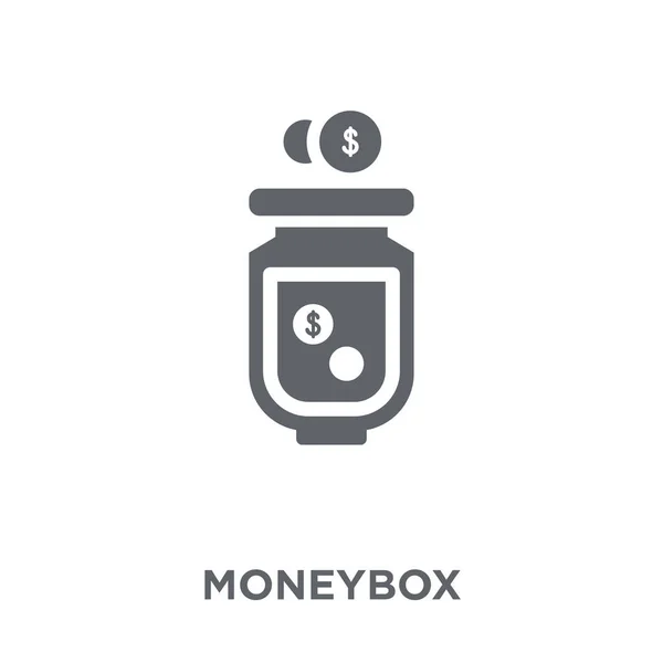 Moneybox Pictogram Het Ontwerpconcept Van Moneybox Uit Betaling Collectie Eenvoudig — Stockvector