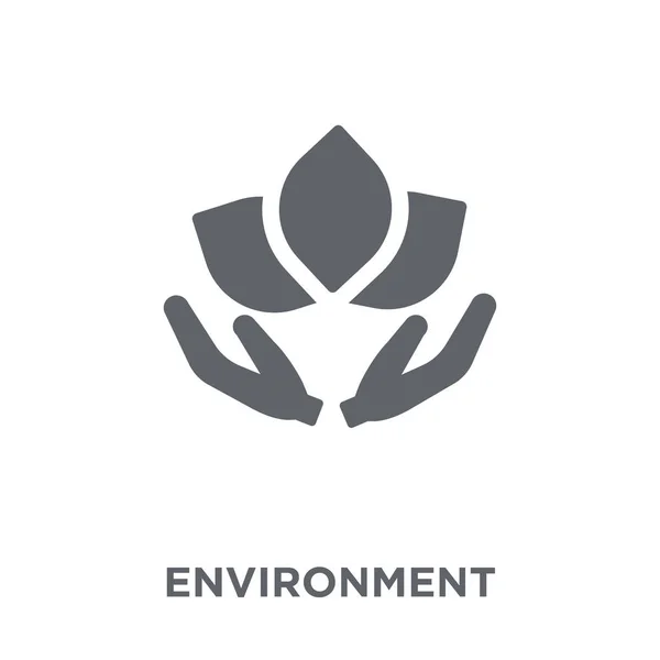 Environment Icon Environment Design Concept Ecology Collection Simple Element Vector — Stock Vector