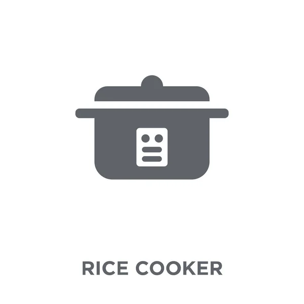 Rice Cooker Icon Rice Cooker Design Concept Electronic Devices Collection — Stock Vector