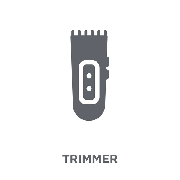 Trimmer Ikonen Trimmer Designkoncept Från Samlingen Elektroniska Enheter Enkelt Element — Stock vektor