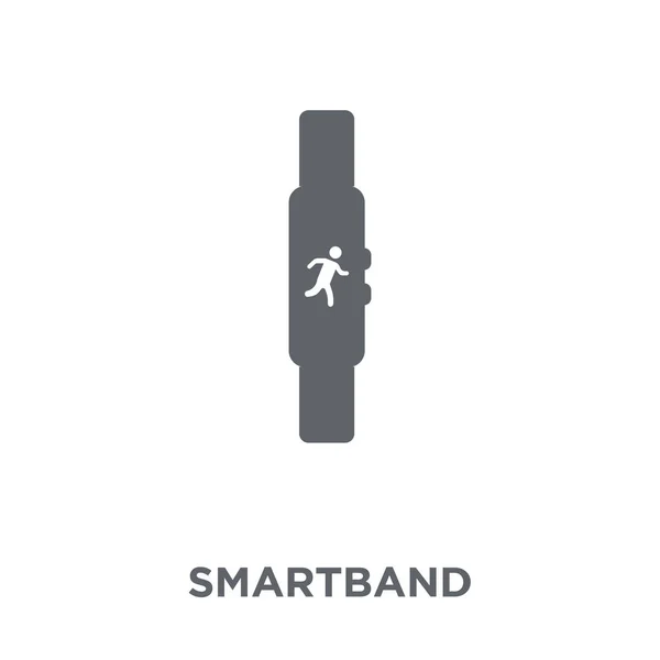 Smartband Simgesi Smartband Tasarım Konsepti Elektronik Cihazlar Koleksiyonundan Basit Öğe — Stok Vektör