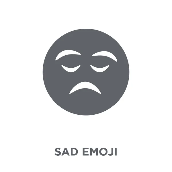 Ikon Emoji Yang Menyedihkan Konsep Desain Emoji Yang Menyedihkan Dari - Stok Vektor