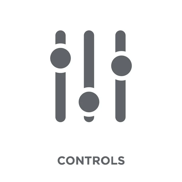 Controla Icono Controla Concepto Diseño Colección Arcade Ilustración Simple Del — Vector de stock