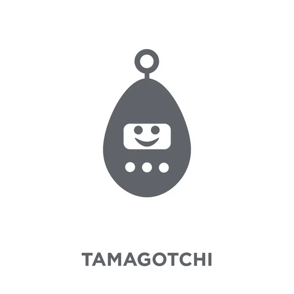 Icona Tamagotchi Concept Design Tamagotchi Della Collezione Arcade Semplice Elemento — Vettoriale Stock