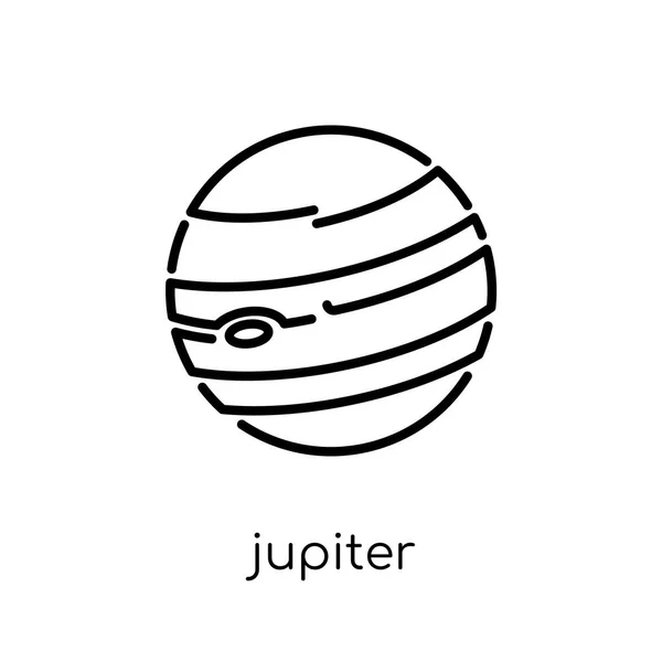 Icono Del Jupiter Icono Moderno Moderno Del Jupiter Del Vector — Vector de stock