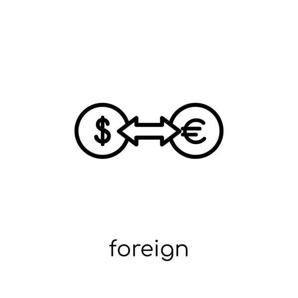 Εικονίδιο Του Ξένου Συναλλάγματος Forex Μοντέρνα Σύγχρονη Επίπεδη Γραμμικά Διανυσματικά — Διανυσματικό Αρχείο