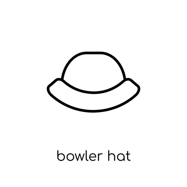 Εικονίδιο Καπέλο Σφαιριστής Μοντέρνα Σύγχρονη Επίπεδη Γραμμική Διάνυσμα Καπέλο Σφαιριστής — Διανυσματικό Αρχείο