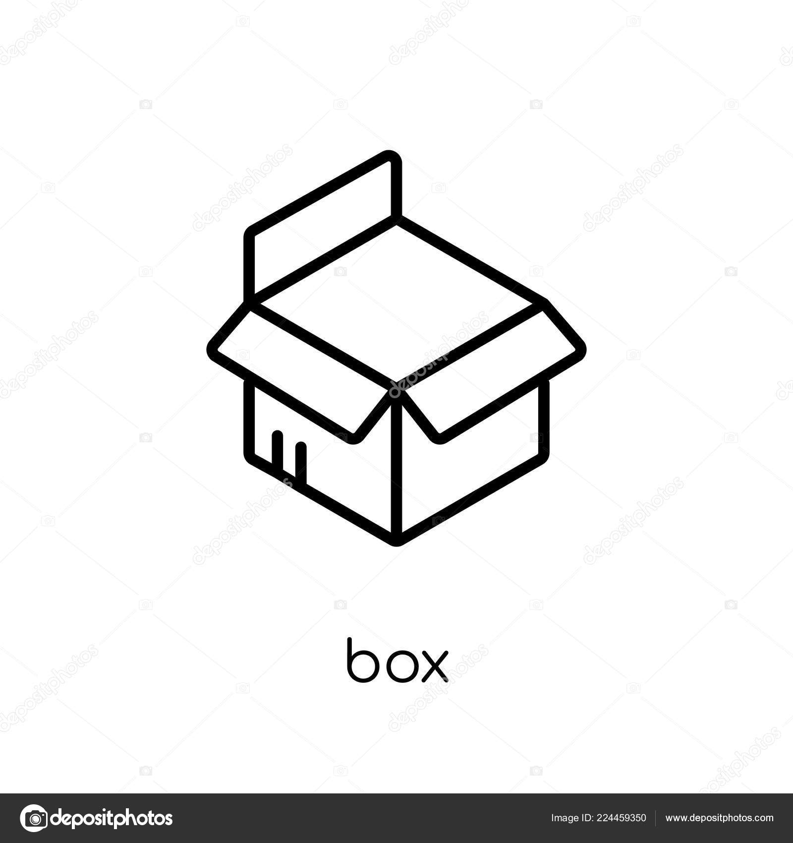 Box Icon Trendy Modern Flat Linear Vector Box Icon White Stock Vector Image By C Tvectoricons Box Icon Trendy Modern Flat Linear Vector Box Icon White Stock Vector Image By C Tvectoricons
