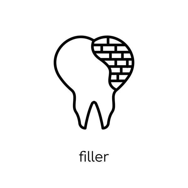 Reiller Icon Модный Современный Плоский Линейный Вектор Иконка Наполнителя Белом — стоковый вектор