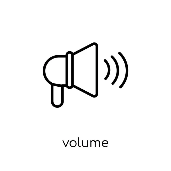 Volume Symbol Trendige Moderne Flache Lineare Vektorvolumensymbol Auf Weißem Hintergrund — Stockvektor