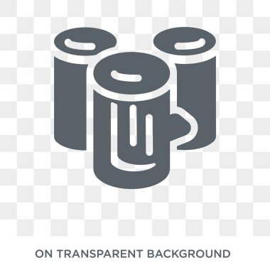 Günlükleri simgesi. Günlükleri kış koleksiyonundan kavram tasarlayın. Basit öğe vektör çizim şeffaf arka plan üzerinde.