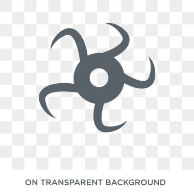 Tropik fırtına simgesi. Tropik fırtına tasarım konsepti hava koleksiyonundan. Basit öğe vektör çizim şeffaf arka plan üzerinde.